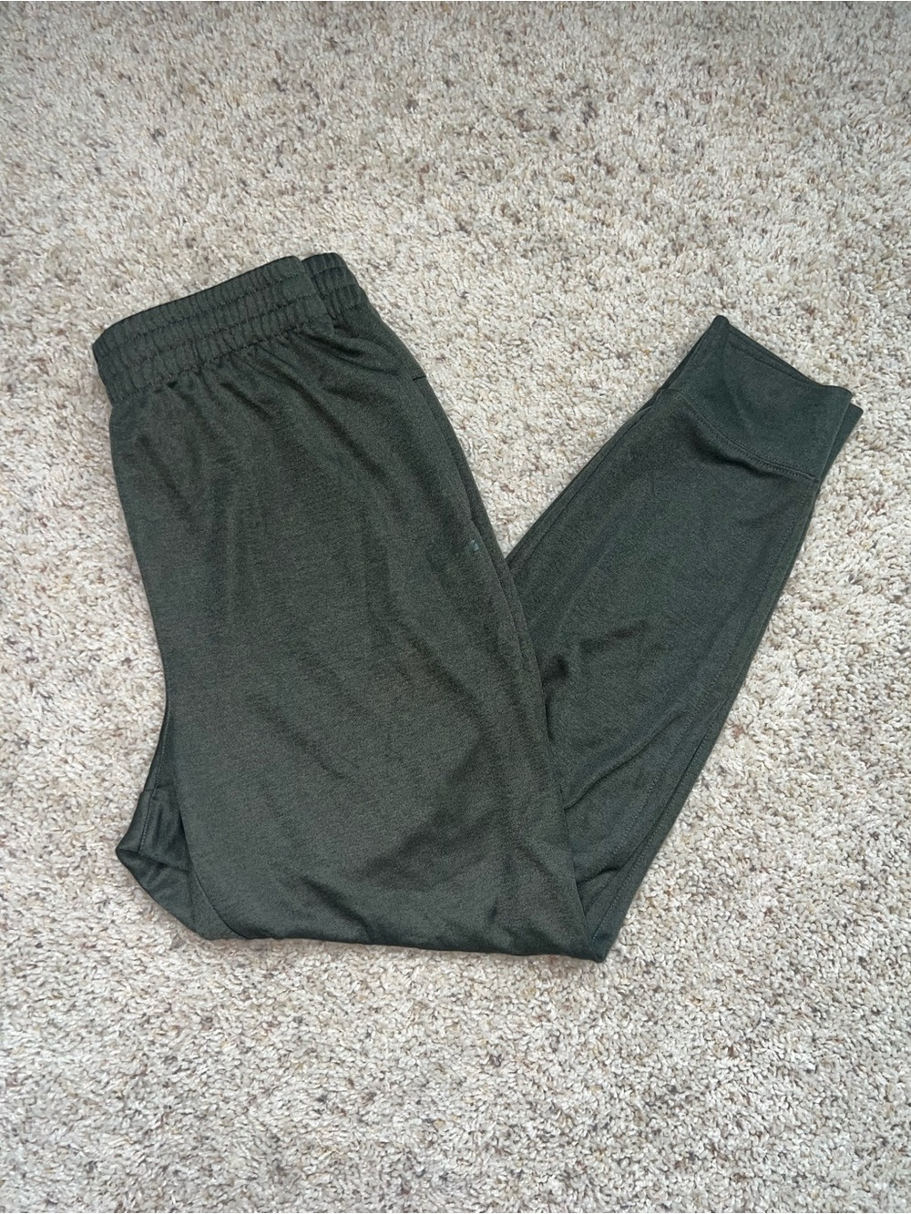 Mens Olive Green Jogger Bottoms